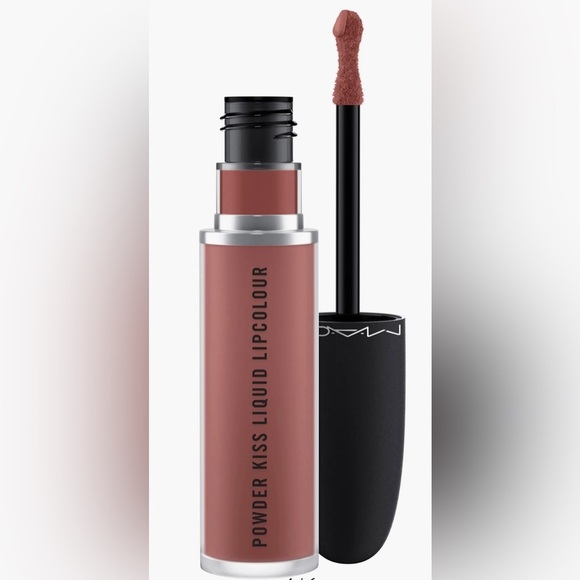MAC Powder Kiss Liquid Lipcolour-Over The Taupe - Picture 2 of 5